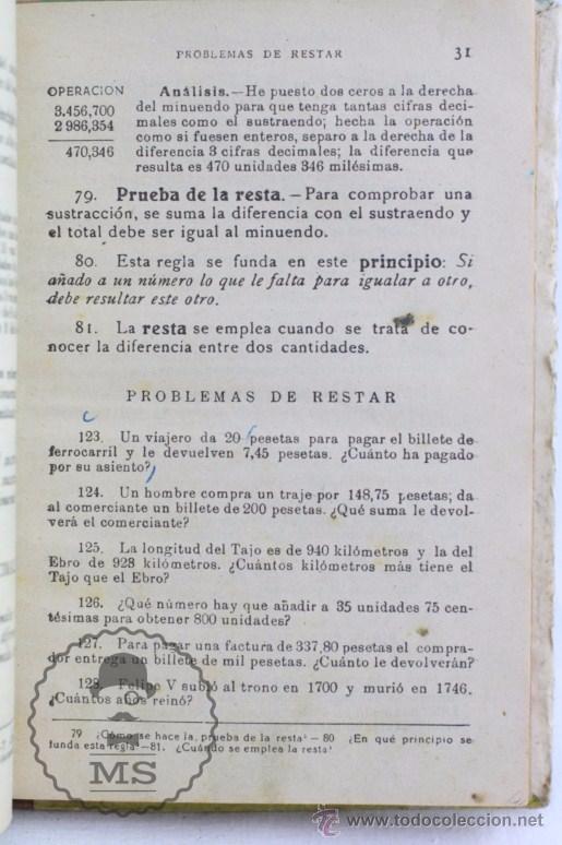 Libros de segunda mano: Libro de Texto - Aritm&eacute;tica 2&ordm; Grado - Ediciones Bru&ntilde;o, A&ntilde;o 1955 - Foto 4
