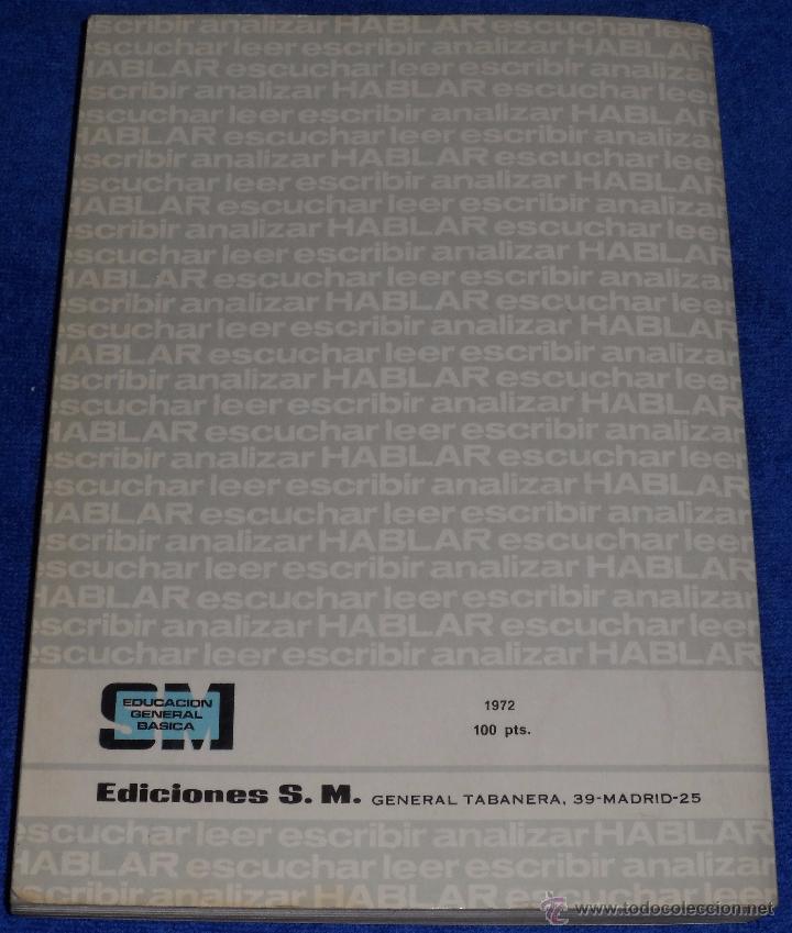 Libros de segunda mano: Lenguaje 6&ordm; - Ediciones SM (1972) - Foto 10