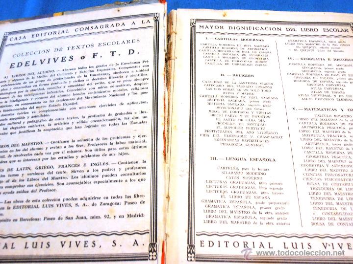 Libros de segunda mano: GRAMATICA, SEGUNDO GRADO , EDITORIAL LUIS VIVES, 1948 - Foto 3