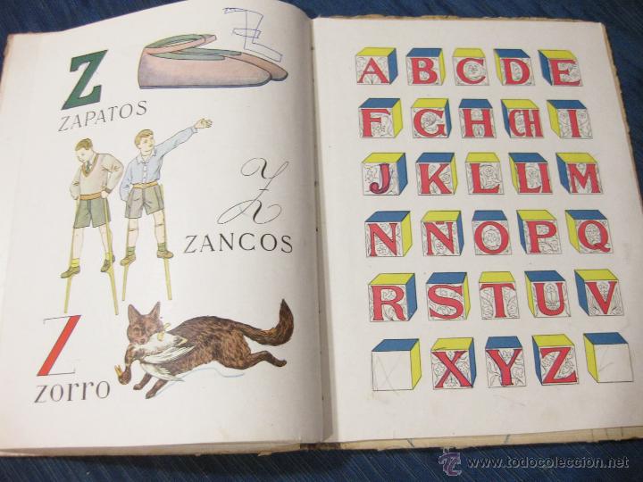 Libros de segunda mano: CUENTO A B C DE LA EDITORIAL SOPENA. ABC. PARA APRENDER PALABRAS CON EL ABECEDARIO. 1942 - Foto 4