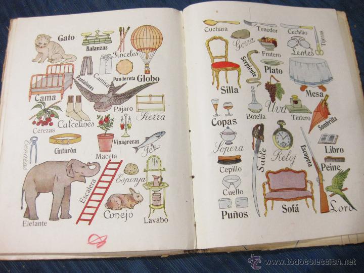 Libros de segunda mano: CUENTO A B C DE LA EDITORIAL SOPENA. ABC. PARA APRENDER PALABRAS CON EL ABECEDARIO. 1942 - Foto 6