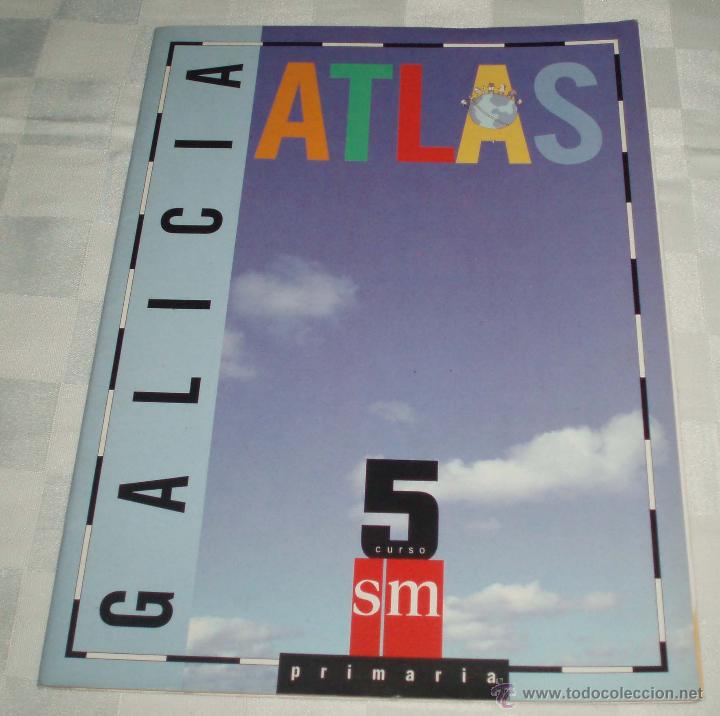 Libros de segunda mano: Galicia atlas 5&ordm; curso  SM - Foto 1