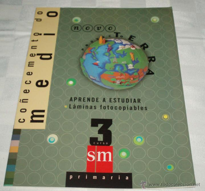 Libros de segunda mano: aprende a estudias  3&ordm; curso SM co&ntilde;ecemento do medio - Foto 1