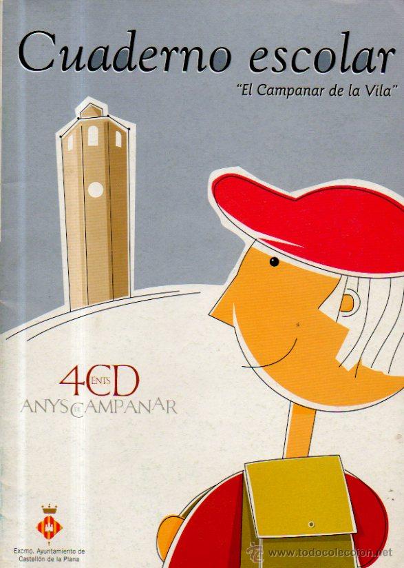 Libros de segunda mano: CUADERNO ESCOLAR EL CAMPANAR DE LA VILA. CUADERNO DE EJERCICIOS EN ESPA&Ntilde;OL Y CATAL&Aacute;N - Foto 2