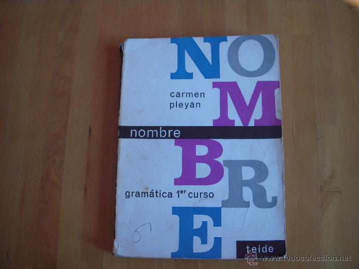 Libros de segunda mano: nombre de carmen pley&aacute;n, 1967 - Foto 1