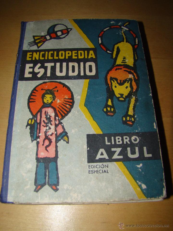 Libros de segunda mano: ENCICLOPEDIA ESTUDIO - LIBRO AZUL - EDICI&Oacute;N ESPECIAL - Foto 1