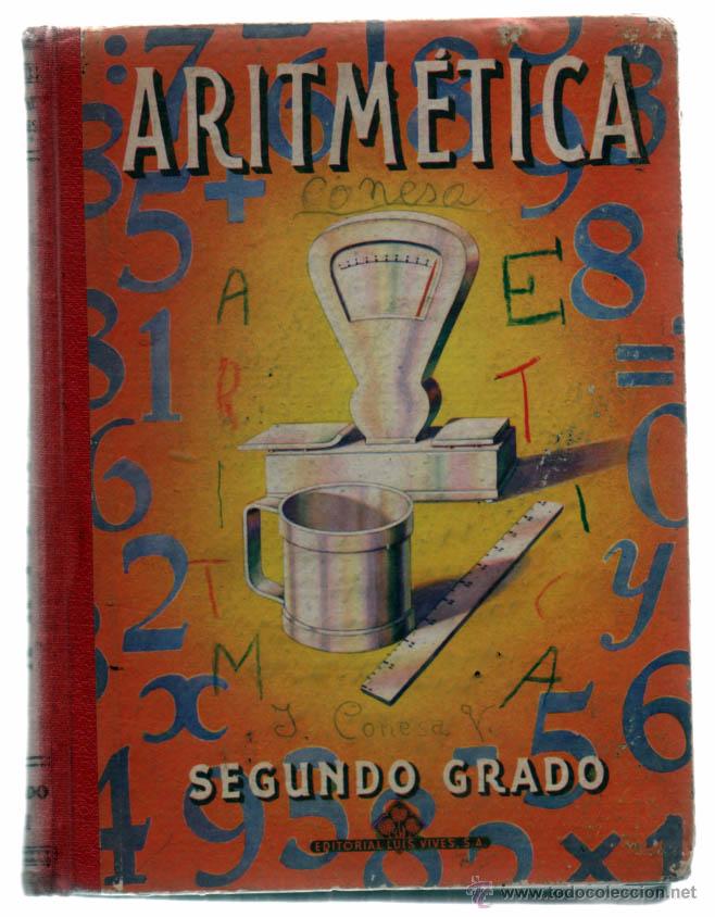 Libros de segunda mano: ARITMETICA - SEGUNDO GRADO (1955) ED. LUIS VIVES - Foto 1