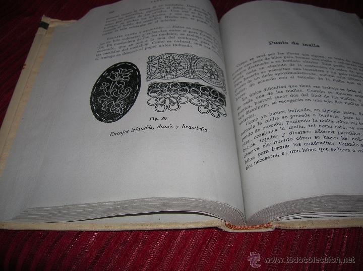 Libros de segunda mano: Libro Labores de Aguja ,lavado,te&ntilde;ido y planchado - Foto 2