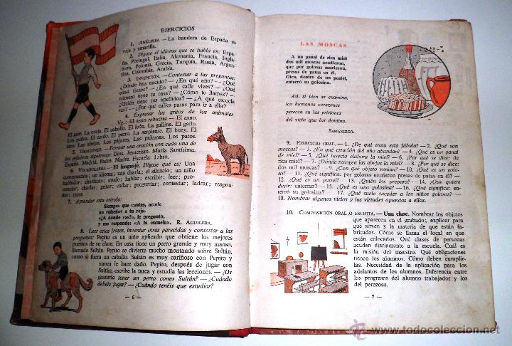 Libros de segunda mano: GRAM&Aacute;TICA. PRIMER GRADO. EDITORIAL LUIS VIVES. (1953) - Foto 7
