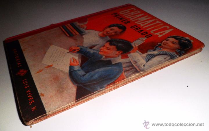 Libros de segunda mano: GRAM&Aacute;TICA. PRIMER GRADO. EDITORIAL LUIS VIVES. (1953) - Foto 10