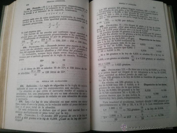 Libros de segunda mano: C&aacute;lculo Comercial . Ediciones Bru&ntilde;o. 1967 - Foto 3