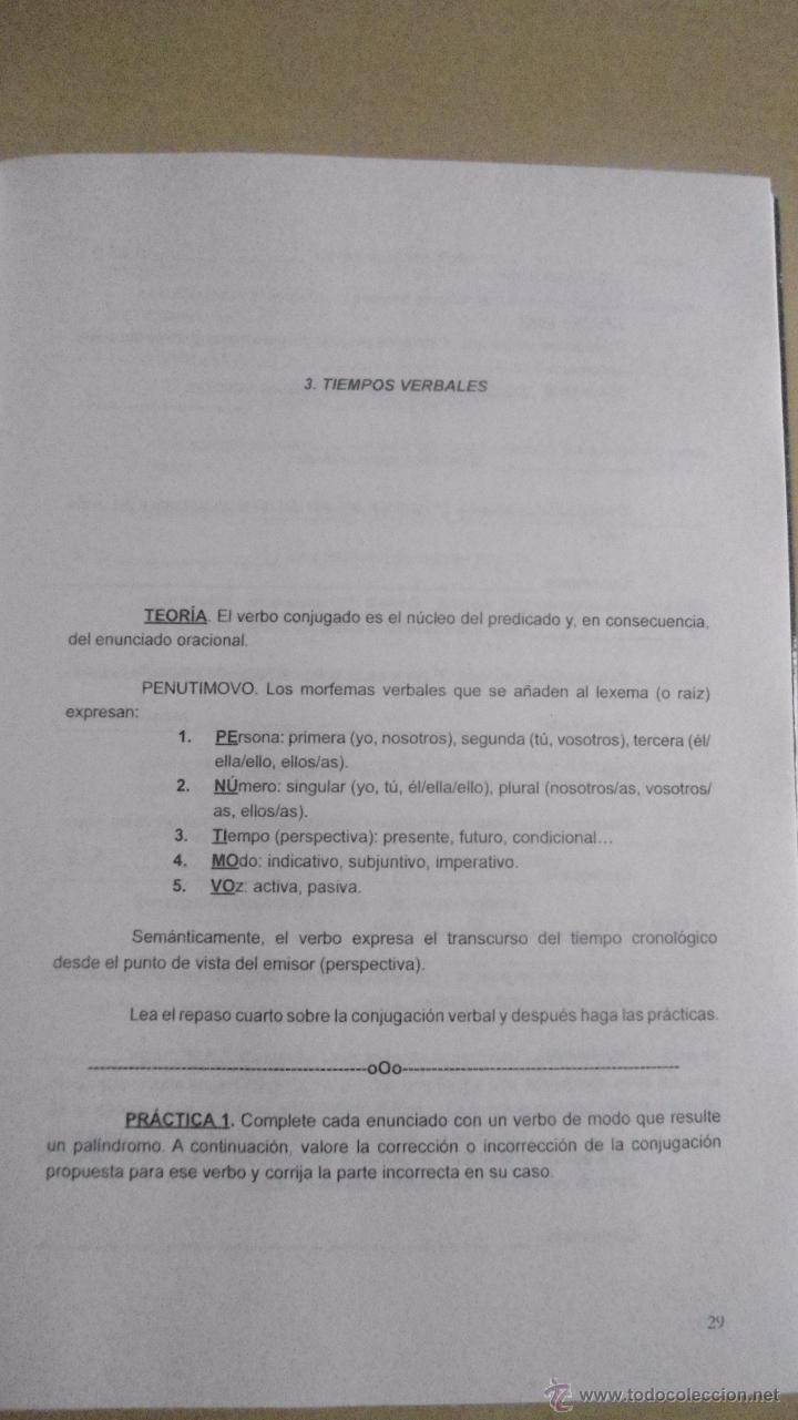 Libros de segunda mano: LENGUA ESPA&Ntilde;OLA: EJERCICIOS CON PAL&Iacute;NDROMOS - Foto 8