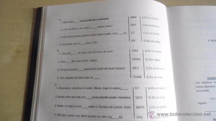 Libros de segunda mano: LENGUA ESPA&Ntilde;OLA: EJERCICIOS CON PAL&Iacute;NDROMOS - Foto 9