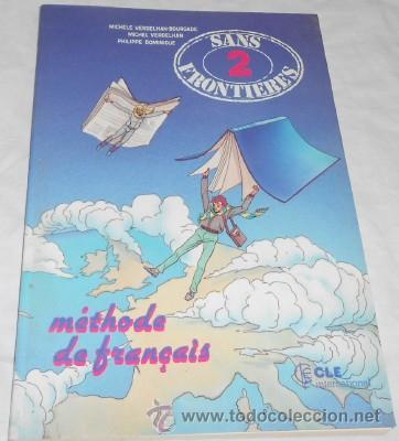 Libros de segunda mano: M&Eacute;THODE DE FRAN&Ccedil;AIS SANS FRONTIERES 2, CLE INTERNATIONAL, 1983 - Foto 1