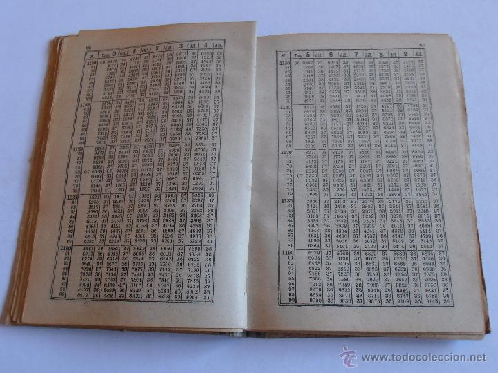 Libros de segunda mano: LIBRO TABLAS DE LOGARITMOS, EDICIONES BRU&Ntilde;O - Foto 4