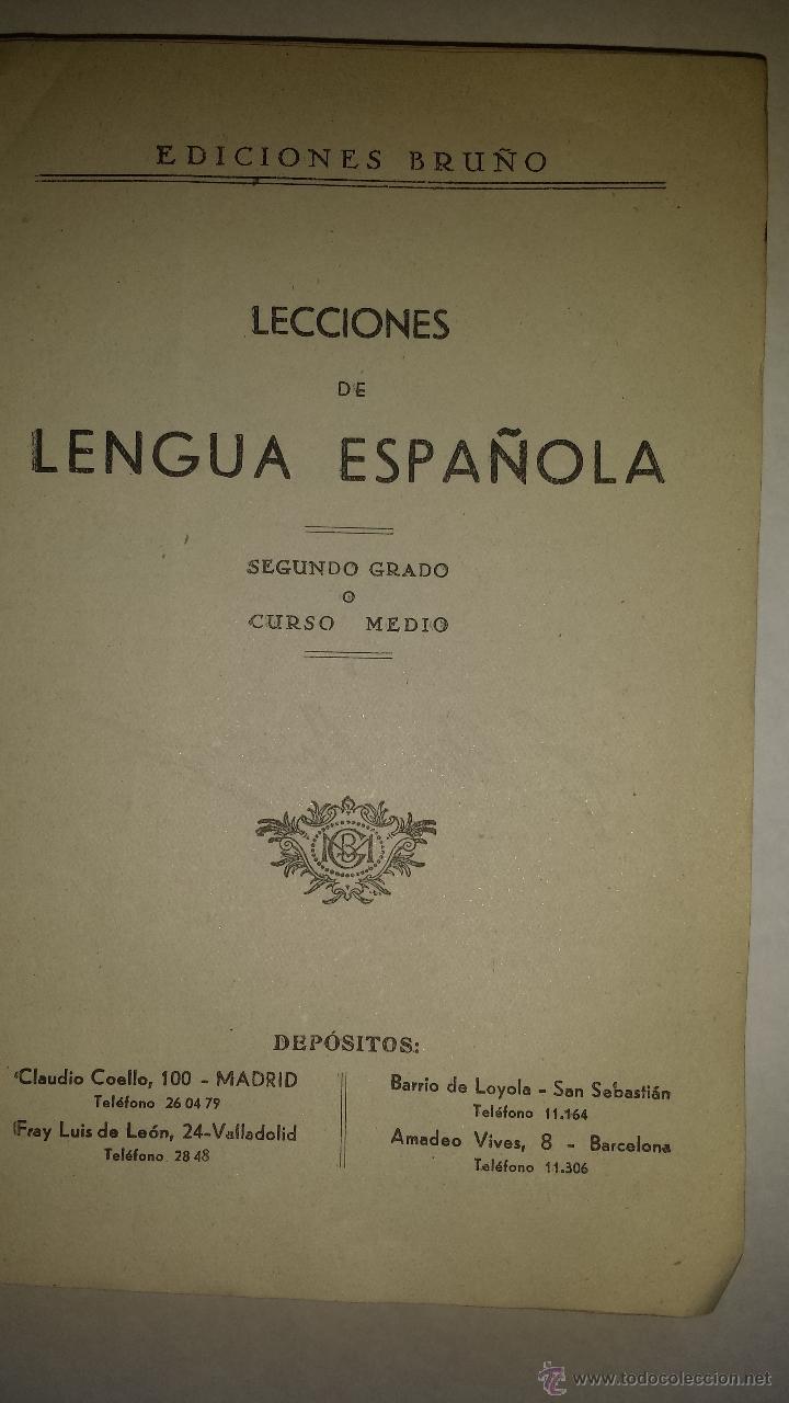 Libros de segunda mano: LENGUA ESPA&Ntilde;OLA 2&ordm; GRADO - Foto 2