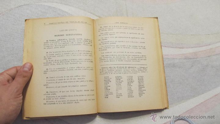 Libros de segunda mano: LIBRO DE TEXTO GRAMATICA ESPA&Ntilde;OLA CURSO ELEMENTAL LUIS MIRANDA PODADERA 1960 - Foto 2