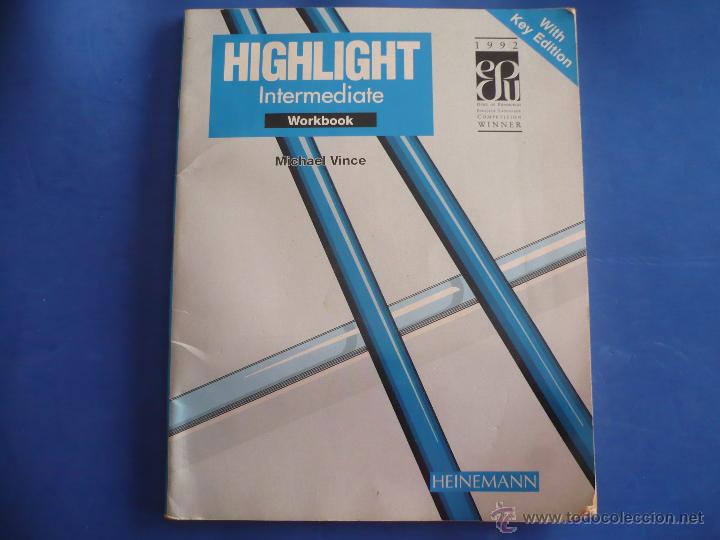 Libros de segunda mano: LIBRO - HIGHLIGHT INTERMEDIATE ( WORKBOOK ) - MICHAEL VINCE 1992 - Foto 1