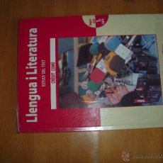 Libros de segunda mano: LLENGUA I LITERATURA 1, ESTUDI DEL TEXT. Lote 53813802