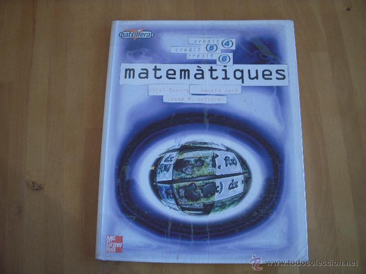 Libros de segunda mano: Matematiques  Mc Graw Hill - Foto 1