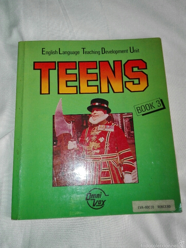 Libros de segunda mano: TEENS 3 a course ofenglish forsecondary schools 1984 - Foto 1