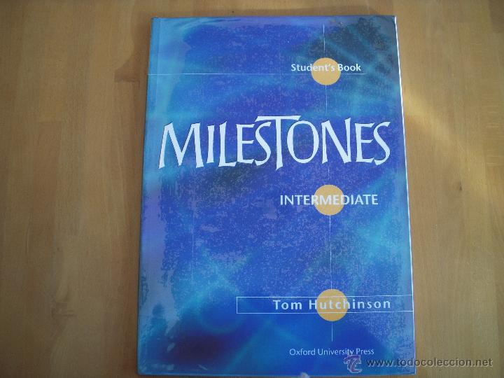 Libros de segunda mano: Milestones Students book, intermediate. Tom Hutchinson - Foto 1