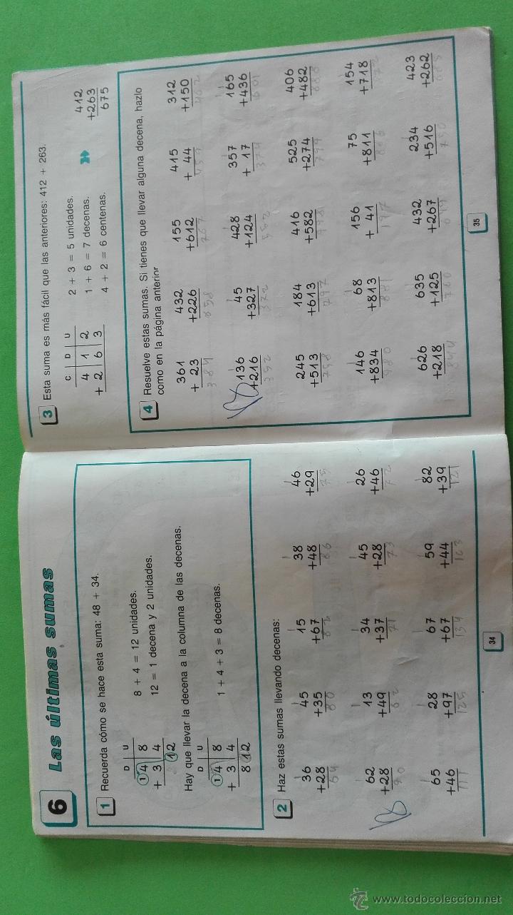 Libros de segunda mano: CUADERNILLO MATEM&Aacute;TICAS N&ordm; 4 - SEGUNDO EGB - ESCALA - Foto 3