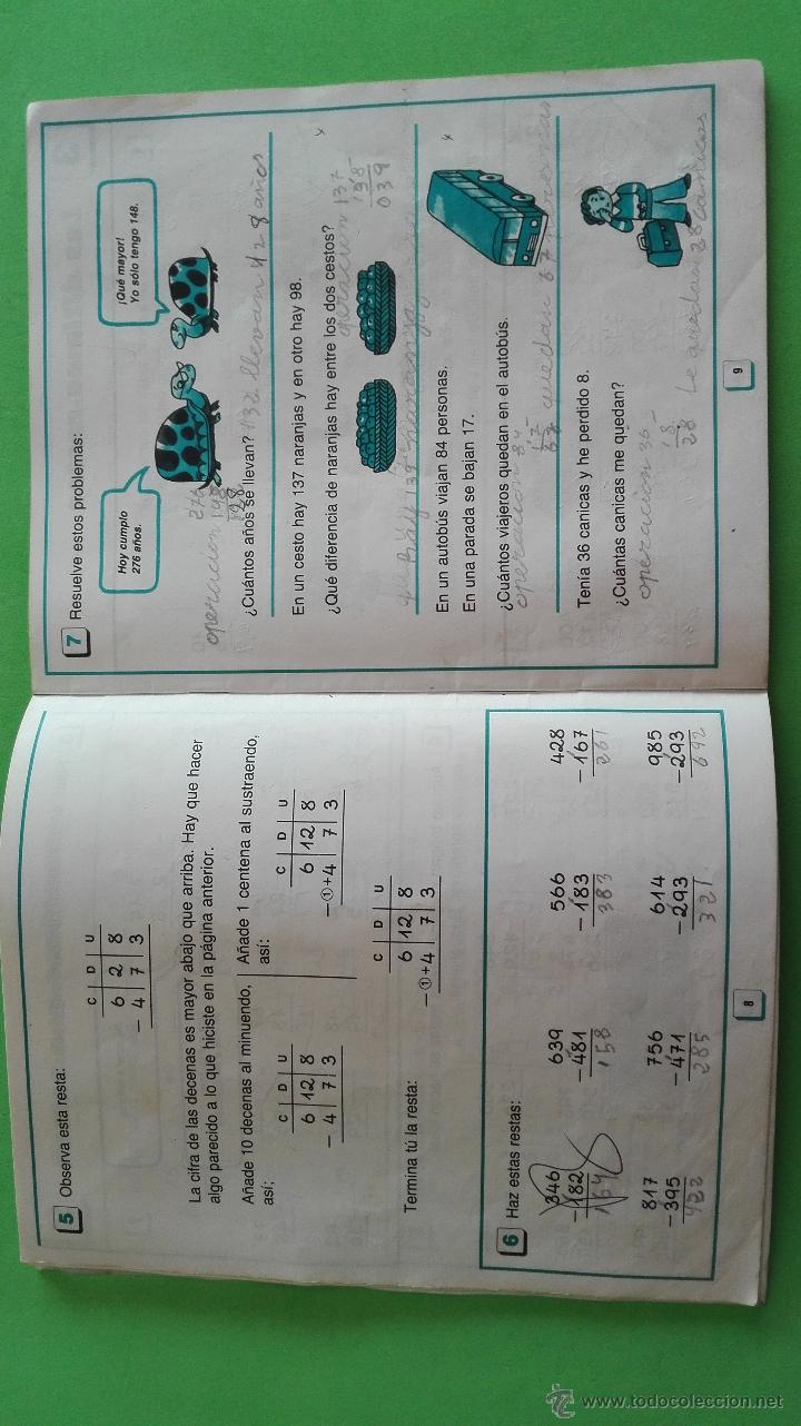 Libros de segunda mano: CUADERNILLO MATEM&Aacute;TICAS N&ordm; 5 - SEGUNDO EGB - ESCALA - Foto 2