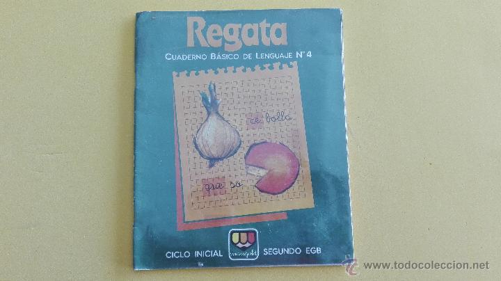 Libros de segunda mano: CUADERNILLO LENGUAJE N&ordm; 4 - SEGUNDO EGB - REGATA - Foto 1