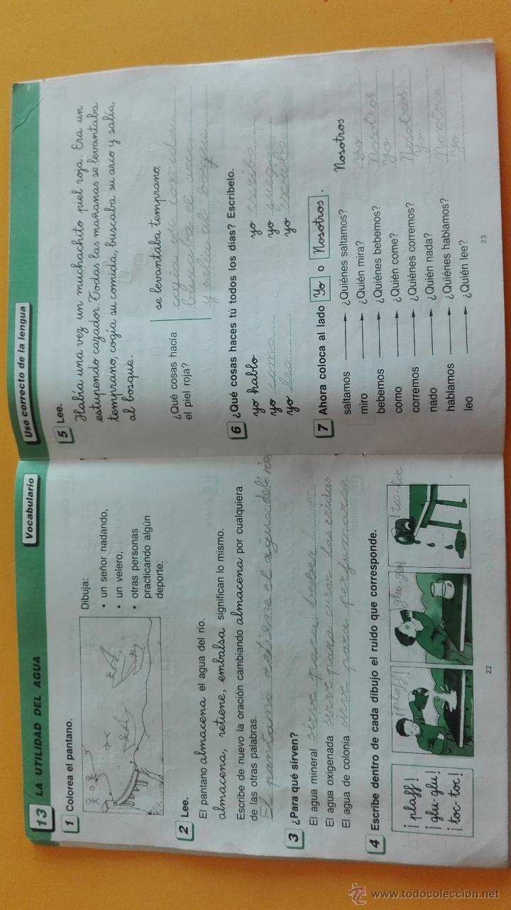 Libros de segunda mano: CUADERNILLO LENGUAJE N&ordm; 5 - SEGUNDO EGB - REGATA - Foto 2