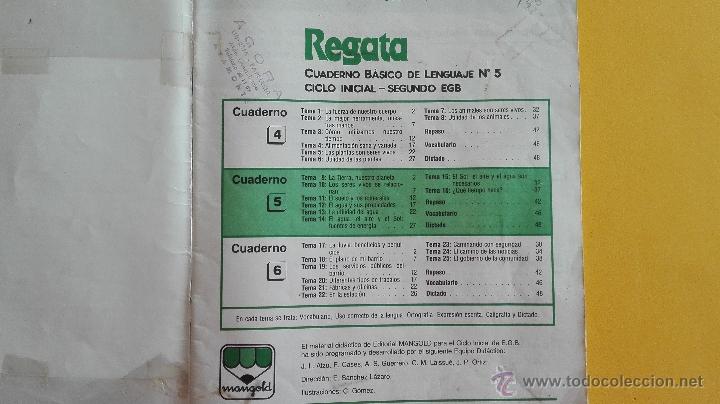 Libros de segunda mano: CUADERNILLO LENGUAJE N&ordm; 5 - SEGUNDO EGB - REGATA - Foto 6