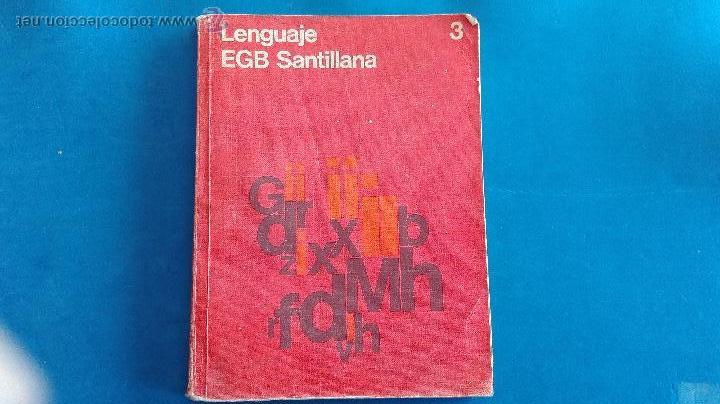 Libros de segunda mano: LIBRO - LENGUAJE 3&ordm; EGB - SANTILLANA - Foto 1