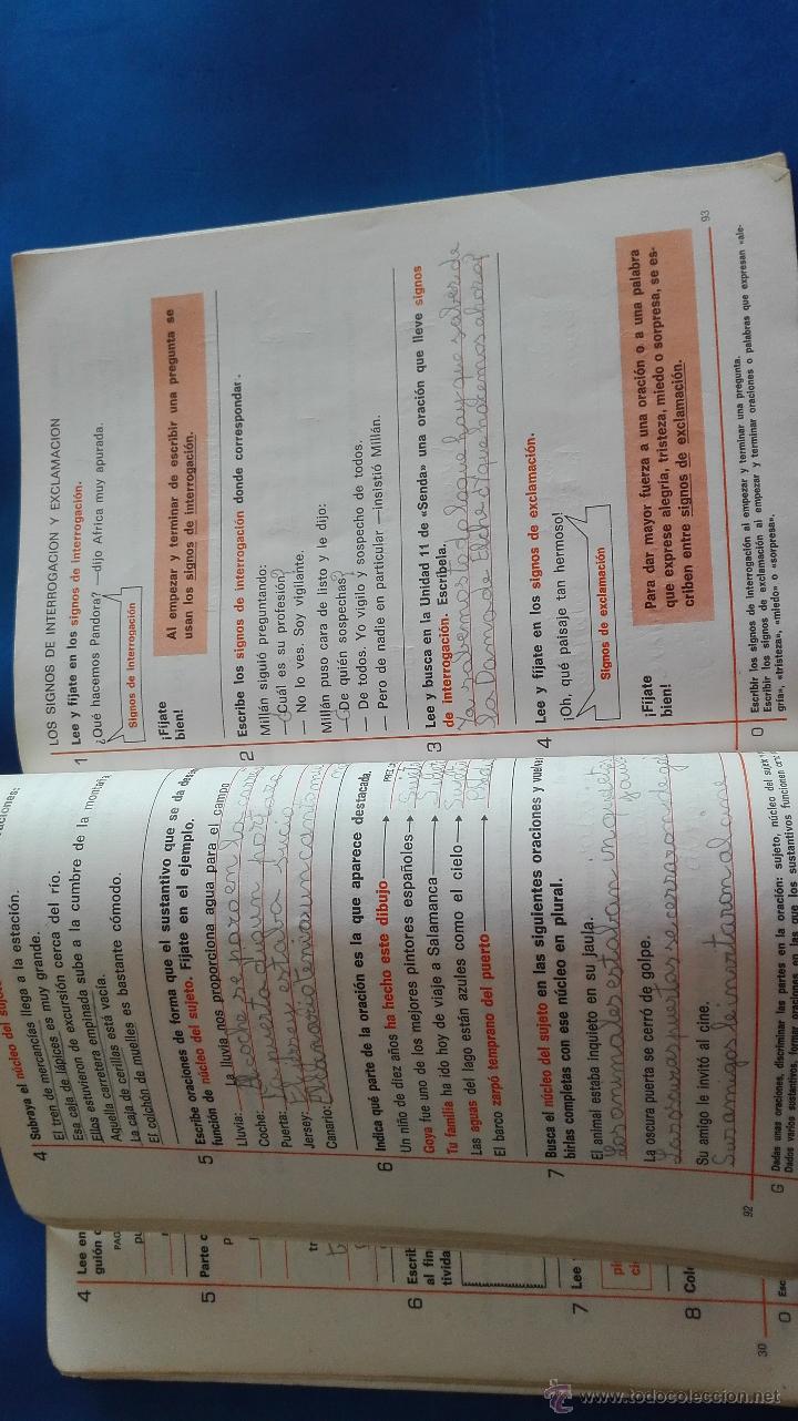 Libros de segunda mano: LIBRO - LENGUAJE 3&ordm; EGB - SANTILLANA - Foto 5