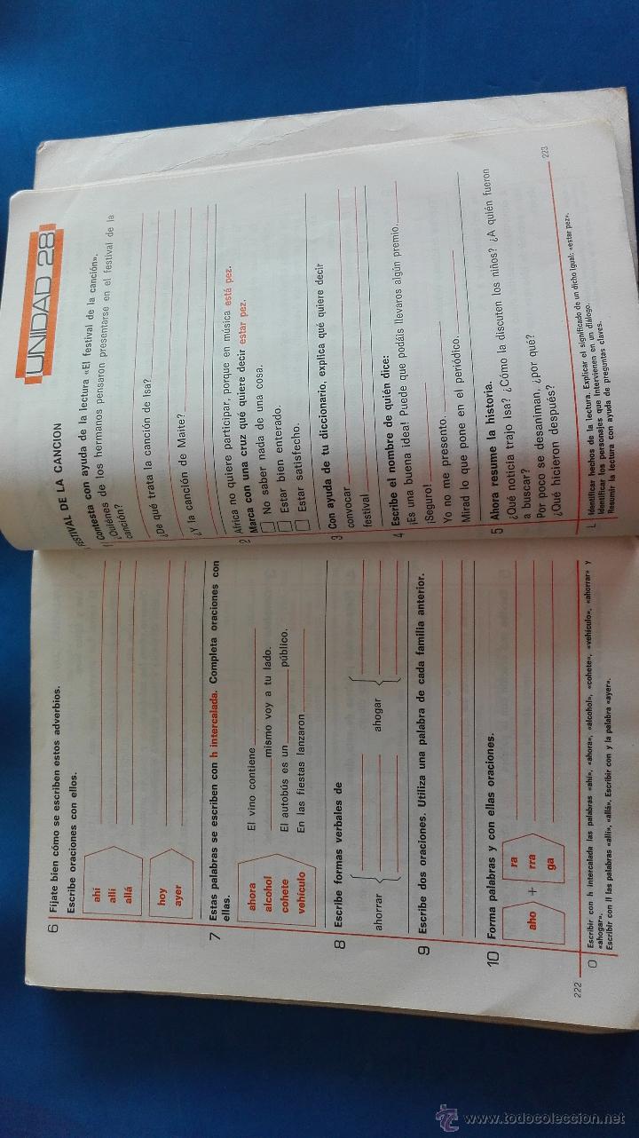 Libros de segunda mano: LIBRO - LENGUAJE 3&ordm; EGB - SANTILLANA - Foto 6