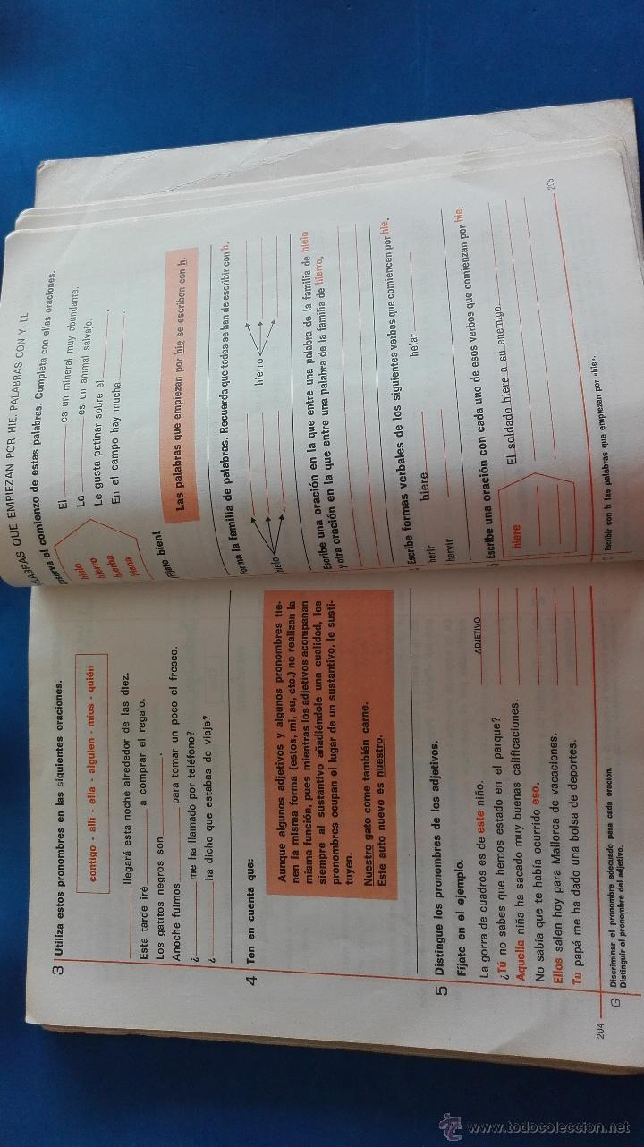 Libros de segunda mano: LIBRO - LENGUAJE 3&ordm; EGB - SANTILLANA - Foto 7