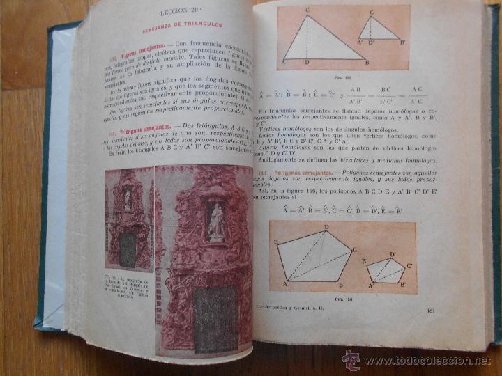 Libros de segunda mano: ARITMETICA Y GEOMETRIA, Segundo Curso, Ediciones SM 1958 LEER - Foto 2