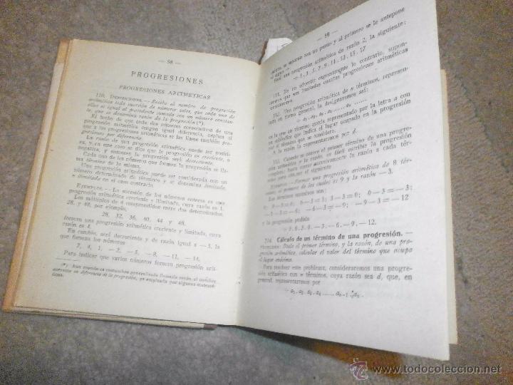 Libros de segunda mano: MATEM&Aacute;TICAS SEXTO CURSO DE BACHILLERATO (5&ordf; ED) LIBRERIA GENERAL, 1940. - Foto 3