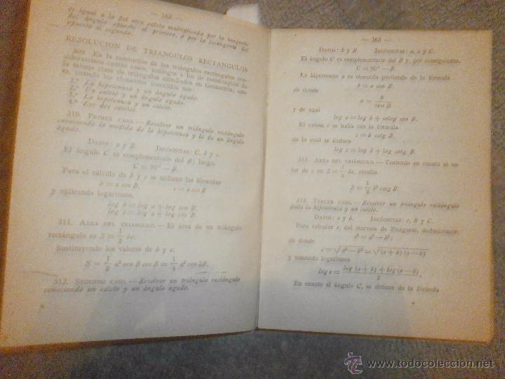 Libros de segunda mano: MATEM&Aacute;TICAS SEXTO CURSO DE BACHILLERATO (5&ordf; ED) LIBRERIA GENERAL, 1940. - Foto 4