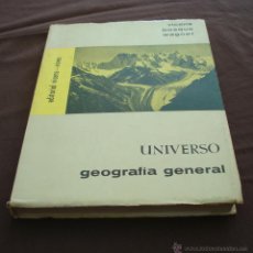 Libros de segunda mano: UNIVERSO - GEOGRAFÍA GENERAL - VICENS BOSQUE WAGNER - VICENS VIVES - BARCELONA 1965
