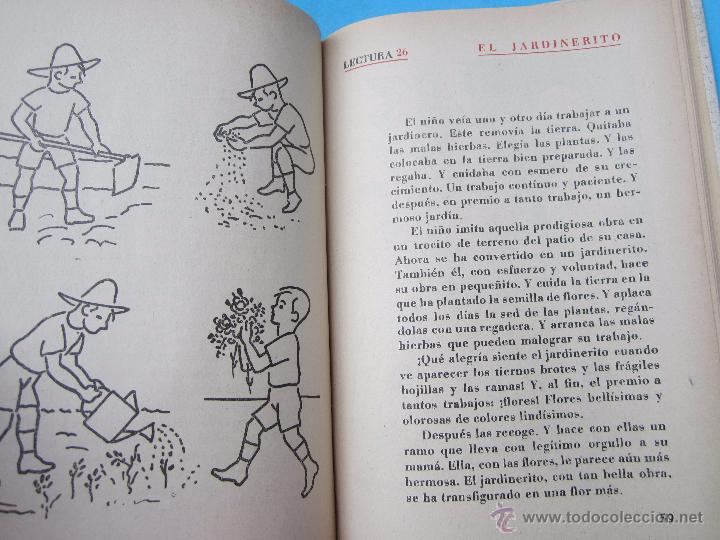 Libros de segunda mano: libro escolar , lecturas en imagenes , manuel trillo torija 1959 - Foto 7