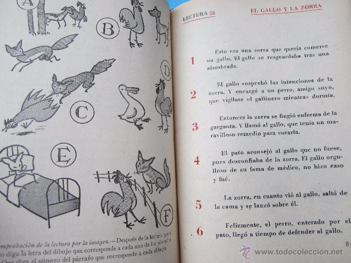 Libros de segunda mano: libro escolar , lecturas en imagenes , manuel trillo torija 1959 - Foto 8