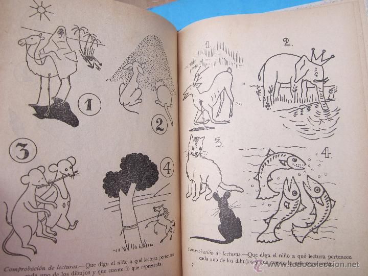Libros de segunda mano: libro escolar , lecturas en imagenes , manuel trillo torija 1959 - Foto 10