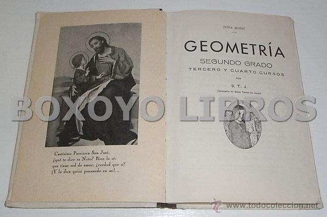 Libros de segunda mano: S. T. J. Geometr&iacute;a Segundo Grado - Foto 2
