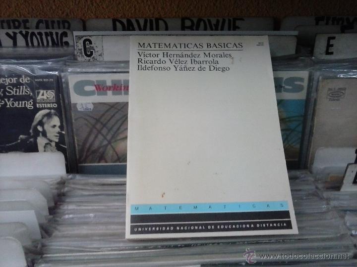 Libros de segunda mano: matematicas basicas,victor hernandez morales,uned 1987 - Foto 1