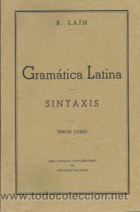 Libros de segunda mano: Manual de Gram&aacute;tica Latina II. Sintaxis. Tercer Curso - B. La&iacute;n. - Foto 1
