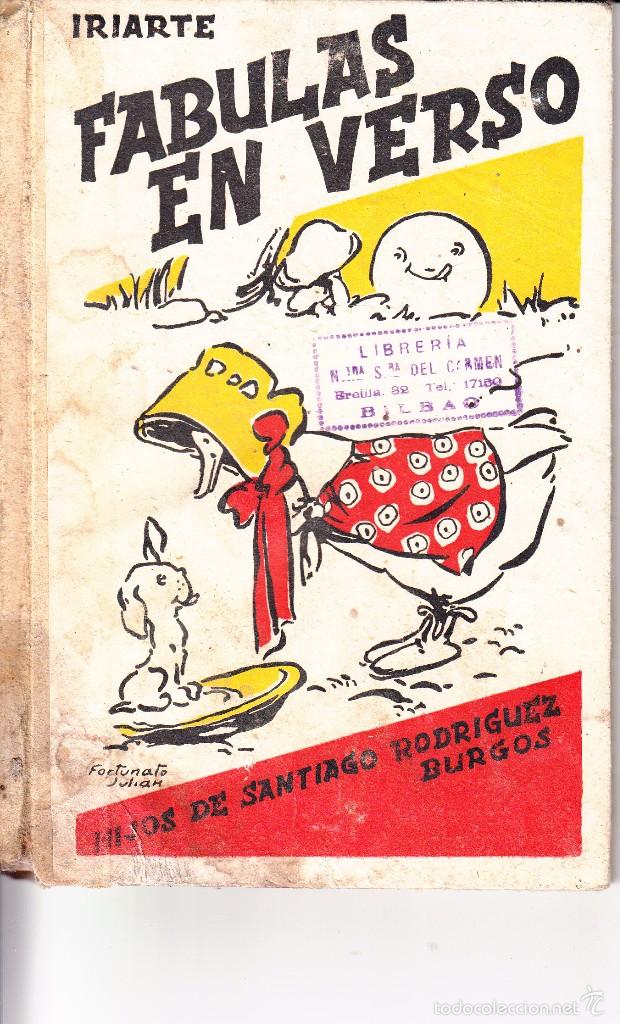 Libros de segunda mano: FABULAS EN VERSO - TOMAS DE IRIARTE - Foto 1
