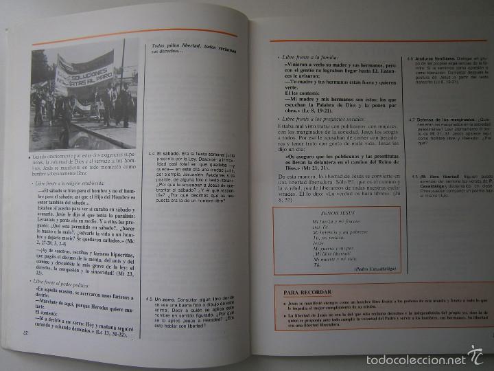 Libros de segunda mano: DESCUBRIR A JESUCRISTO 7 EGB PPC 1988 PROGRAMACION CATOLICA RELIGIOSA - Foto 12
