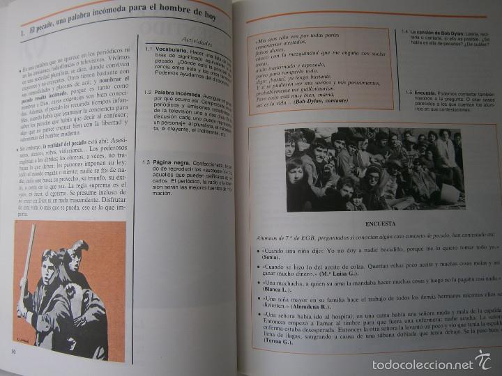 Libros de segunda mano: DESCUBRIR A JESUCRISTO 7 EGB PPC 1988 PROGRAMACION CATOLICA RELIGIOSA - Foto 16