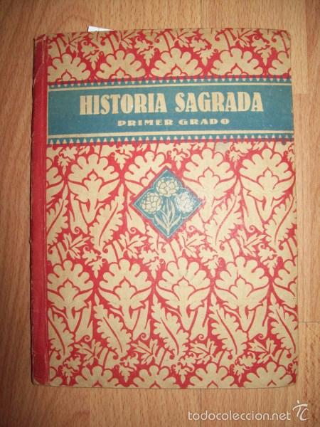 Libros de segunda mano: EDELVIVES. Historia Sagrada. Primer Grado - Foto 1