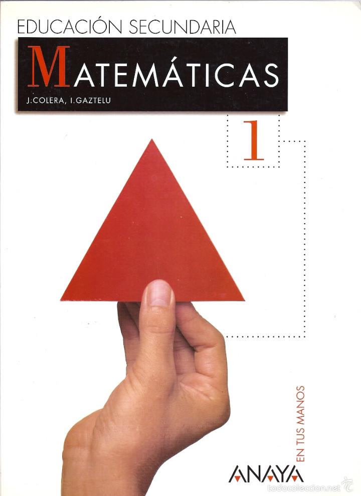 Libros de segunda mano: Matem&aacute;ticas 1&ordm; ESO. En tus manos - Foto 1
